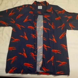 David Carey Crawfish Hawaiian shirt
